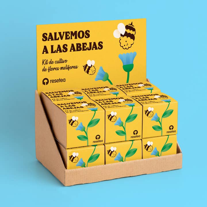 Save the Bees Exhibitor for wholesale by Resetea