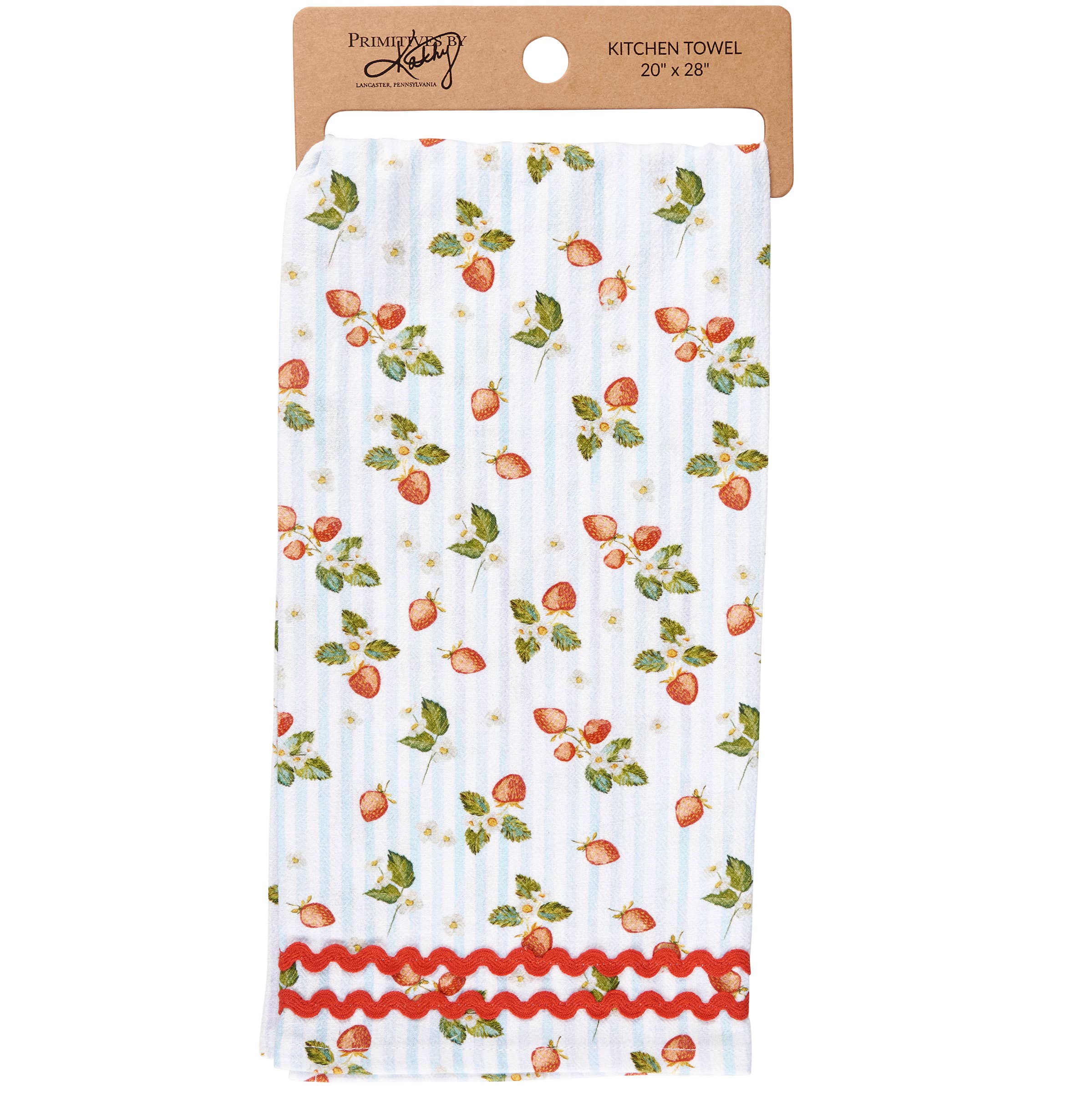 Primitives by Kathy - Wholesale Tea Towel - Berry Kitchen Towel2