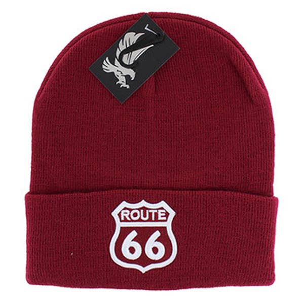 S & J Gift Inc – wholesale Mössa - Unisex – ROUTE 66 MÖSSA - EN STORLEK PASSAR DE FLESTA3