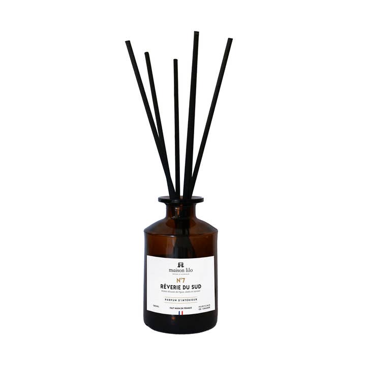 Bouquet profumato bastoncini di rattan N°15 Sogno del Sud 180ml per la vendita all'ingrosso da parte di Maison Lilo