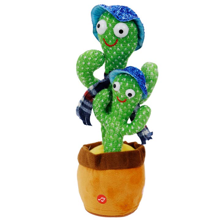 Cap Zone - Wholesale Stuffed/Plush Toy - Kids & Baby - Double Fiesta Sombrero Cactus Sound Mimicking Toy
