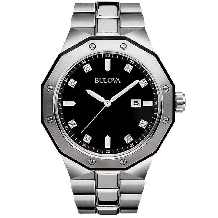 Bulova Herreklassisk Ur med Sort Skive - 98D103 for engroshandel hos Auction Clearance