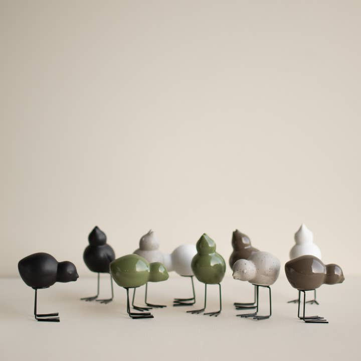 DBKD - Wholesale Decorative Figurine - SWEDISH BIRD (2-set) - shiny dust2