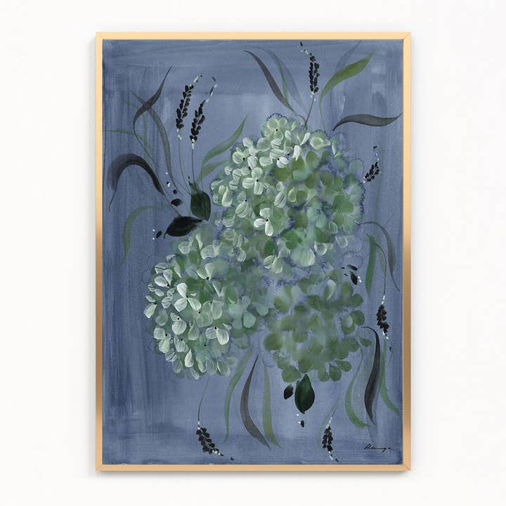 Hydrangea I | Art Print for wholesale by Ramya Art Design