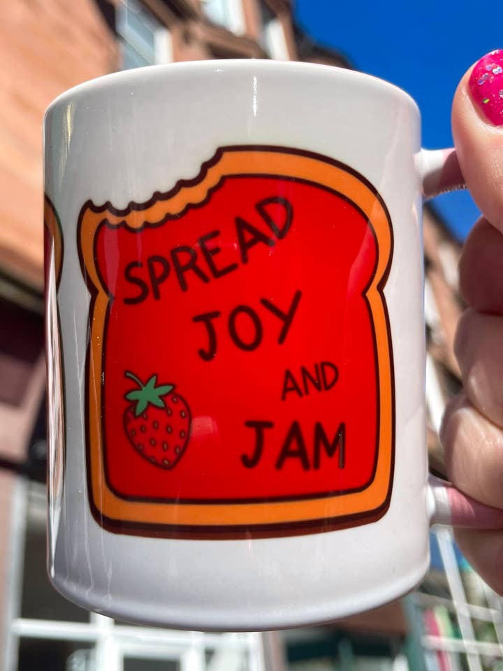 Joy & Jam Mug for wholesale by PaintsPylons