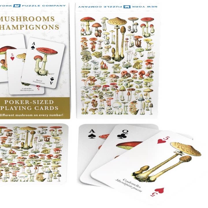 Mushroom Playing Cards Single Standard Deck and other Purchase Wholesale mush. Free Returns & Net 60 Terms on Faire trending on Faire.