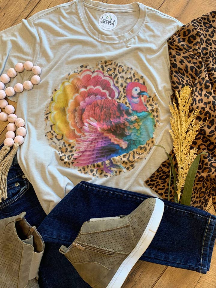 Bright Turkey Tee for wholesale by Branded Cotton