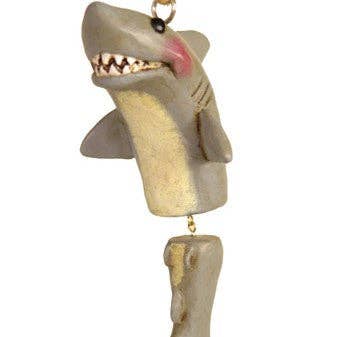 J Devlin Glass Art & Bert Anderson Collection - Wholesale Ornament - Bac 046 Shark Ornament