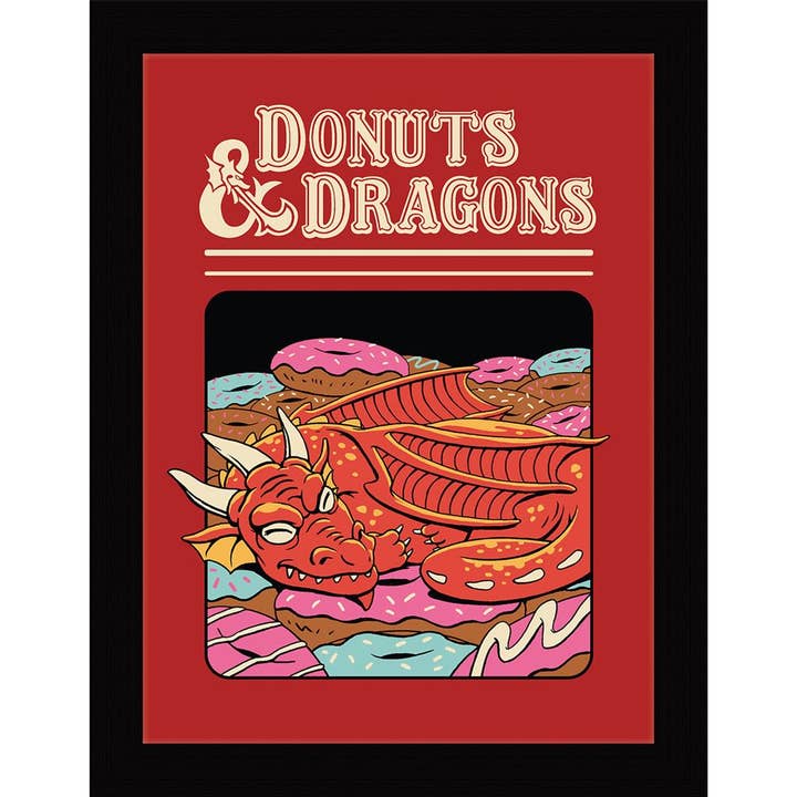 Vincent Trinidad (Donuts and Dragons) Impressão artística de parede por atacado de Pyramid International