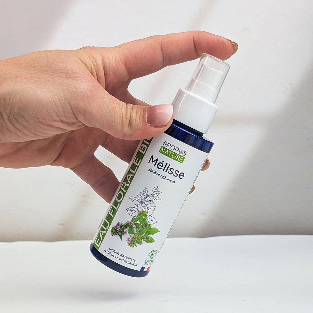 Propos'Nature - Vendita all'ingrosso Spray/Acqua viso e corpo - Idrolato di Melissa Bio - Acqua floreale - 100ml1