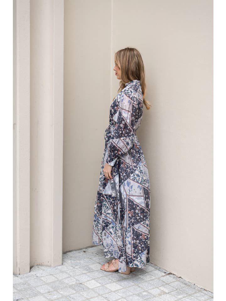 Stellino - Wholesale Dress – Women's - Myka Dress | Grey1