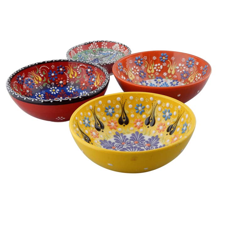 Large Ceramic Salad and Mezze Bowl for wholesale by Vintage Pillows Store