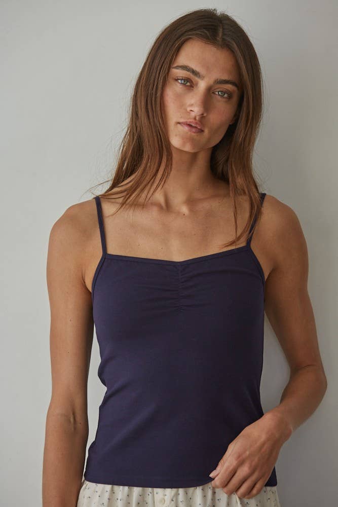 By Together - Wholesale Camisole - Women's - L8502 | Knit Cotton Spandex Jersey V-Neck Cami Top8
