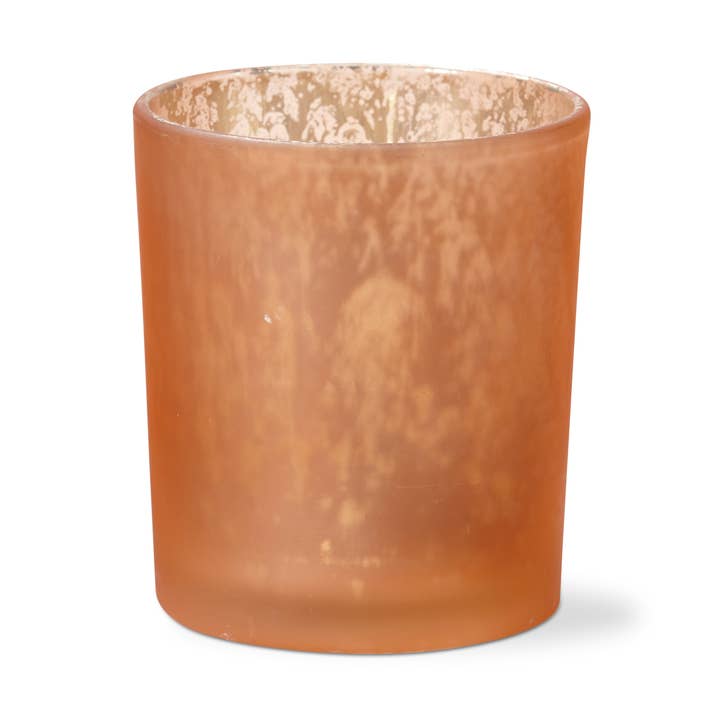 Illuminate Tealight Holder Pink Glass Christmas for wholesale by tag