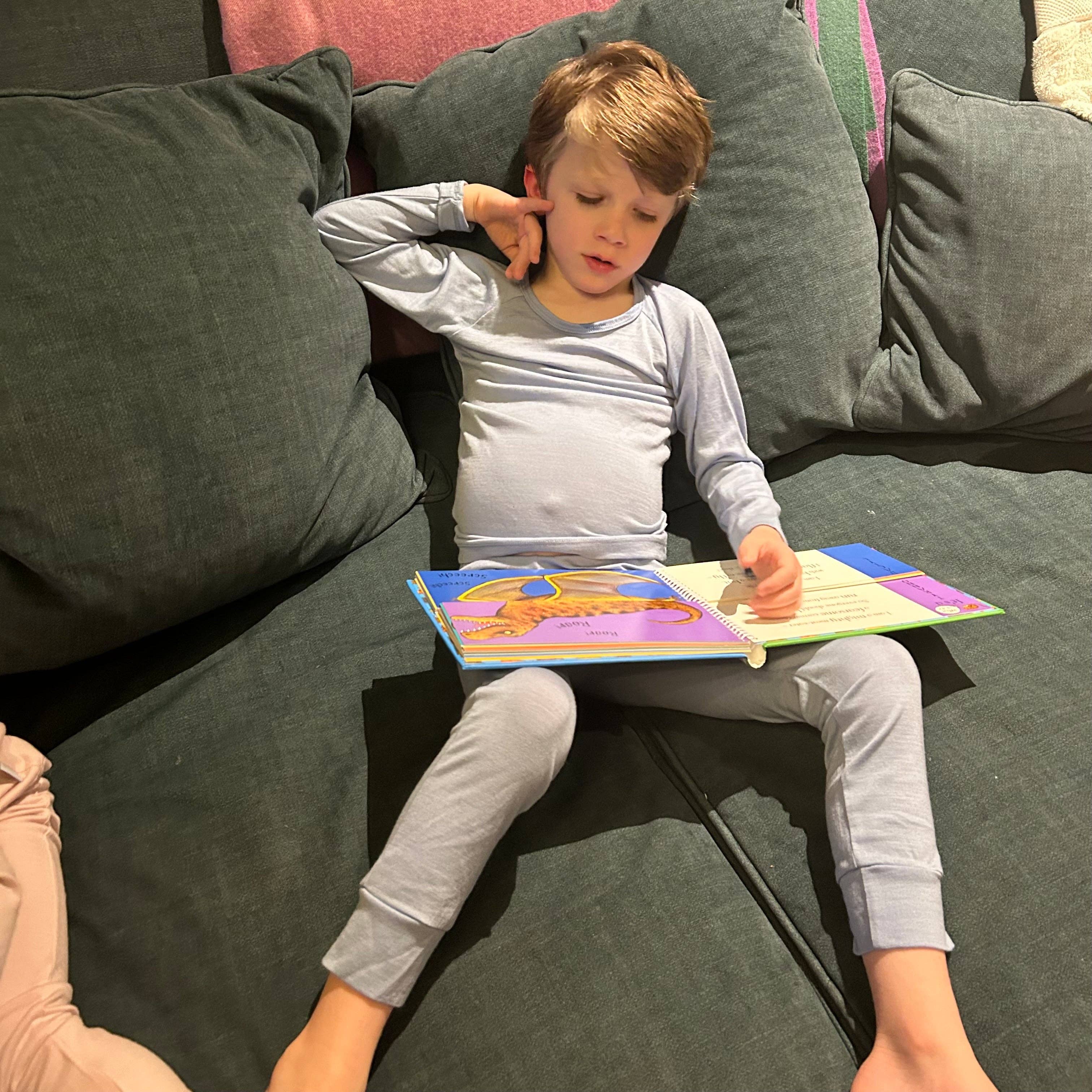 Sweet Cheeks Merino - Wholesale Sleepwear Set - Kids - Organic Merino Pyjamas | Pale Blue2