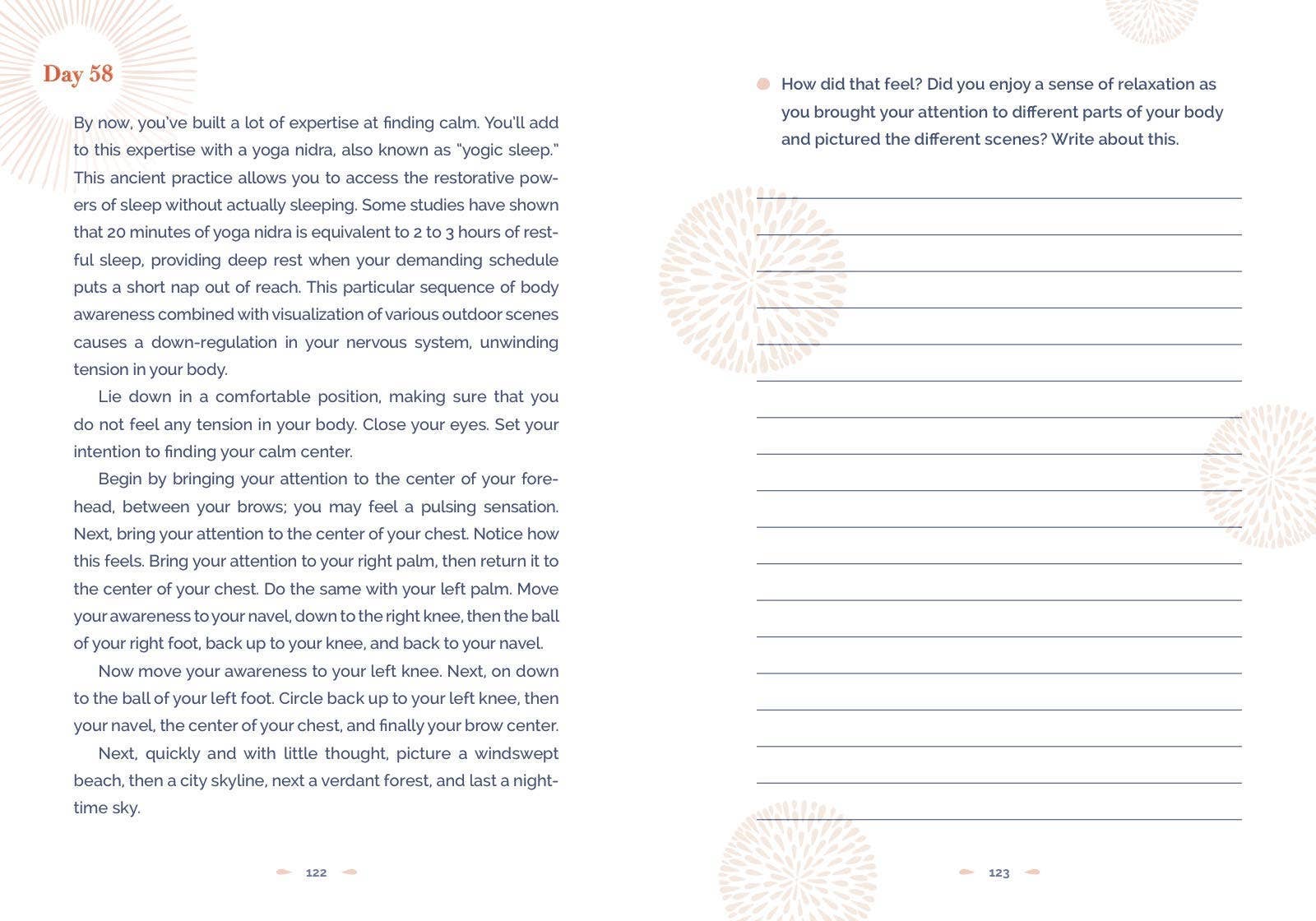 Hachette Book Group - Wholesale Journal/Diary - 100 Days to Calm: A Journal for Finding Everday Tranquility6