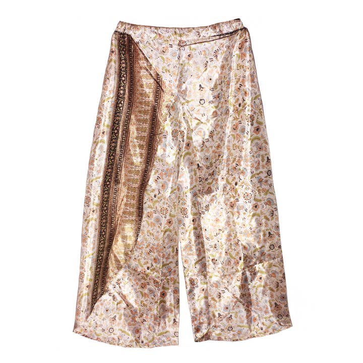 Split Brede Ben Upcycled Bukser for engroshandel hos Local Women’s Handicrafts