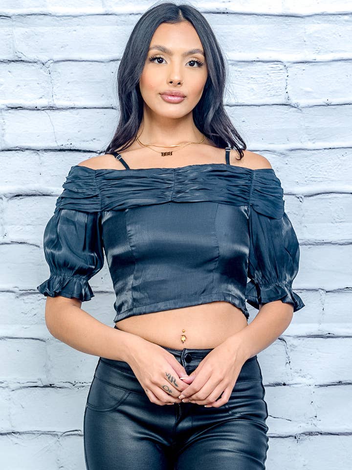 Kortärmad topp (Y21059) för wholesale av Wholesale Fashion Couture