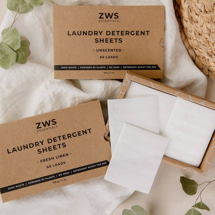 Laundry Detergent Sheets - Zero Waste Laundry Sheets - 60 Loads –
