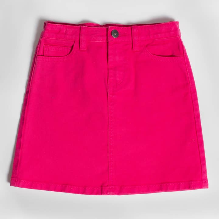 Colored Denim Skirt for wholesale by Kidpik
