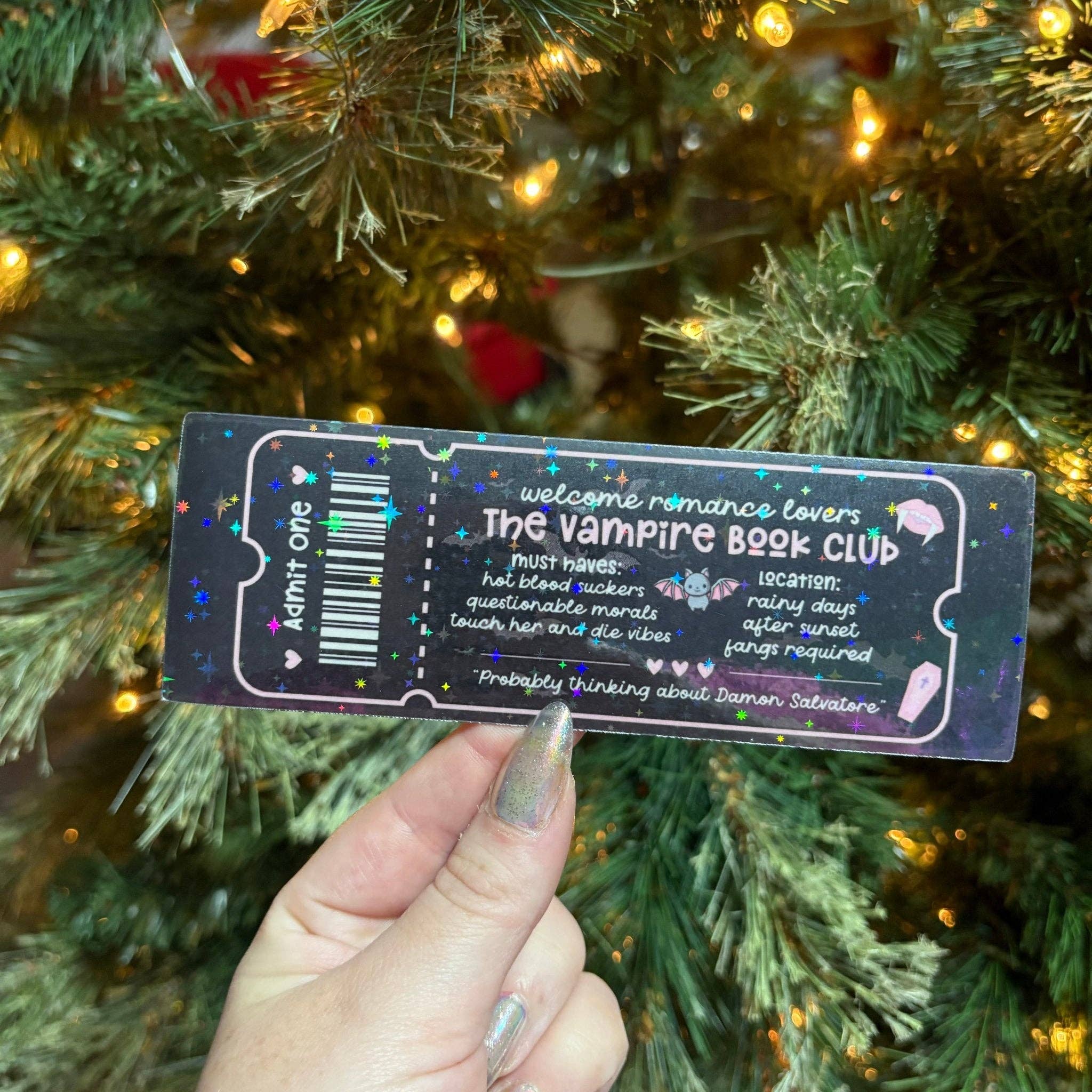 Awfullynerdy.co - Wholesale Bookmark - The Vampire Book Club Bookmark0