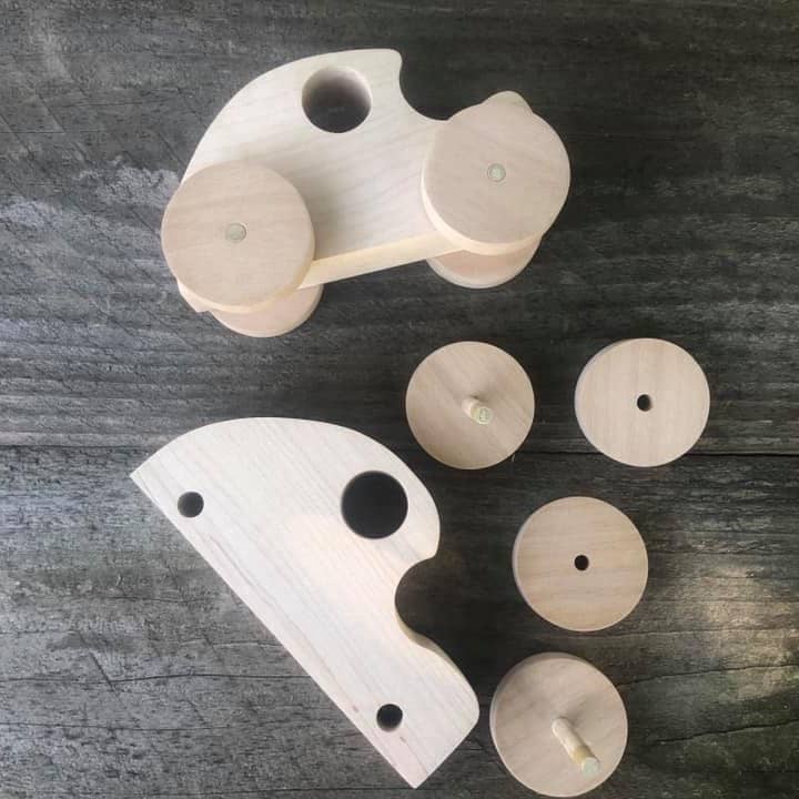 Build Your Own Wood Toy Car Kit for wholesale by Timber and Ore Goods