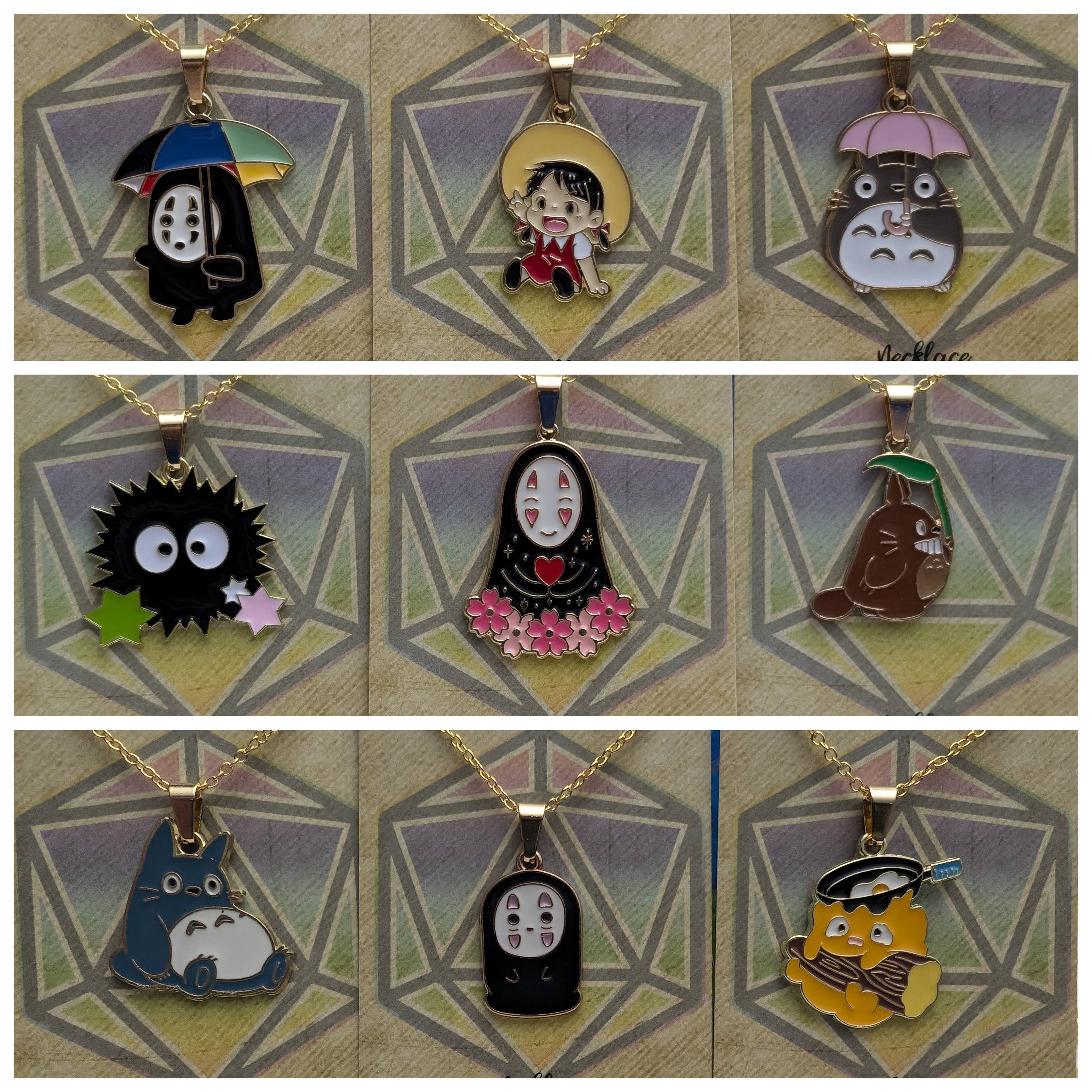 Con-Quest Crafts - Wholesale Dangle Earrings - Anime Inspired Earrings, Necklaces inspired by studio Ghibli23