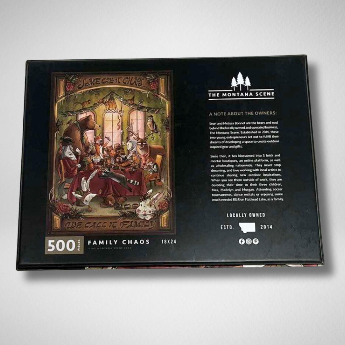 The Montana Scene - Wholesale Puzzle - Adult - Family Chaos Puzzle - 500 Pieces3