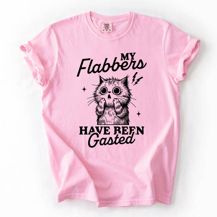 Refinery Number One LLC - Wholesale T-Shirt (Graphic) - Unisex - My Flabbers Have Been Gasted, Funny, Sassy, Sarcastic Tshirt
