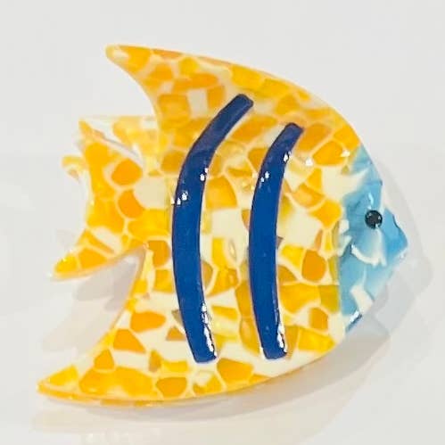 Elegante haaraccessoire middelgrote visvlinderklem voor wholesale door Bijoux 7bis