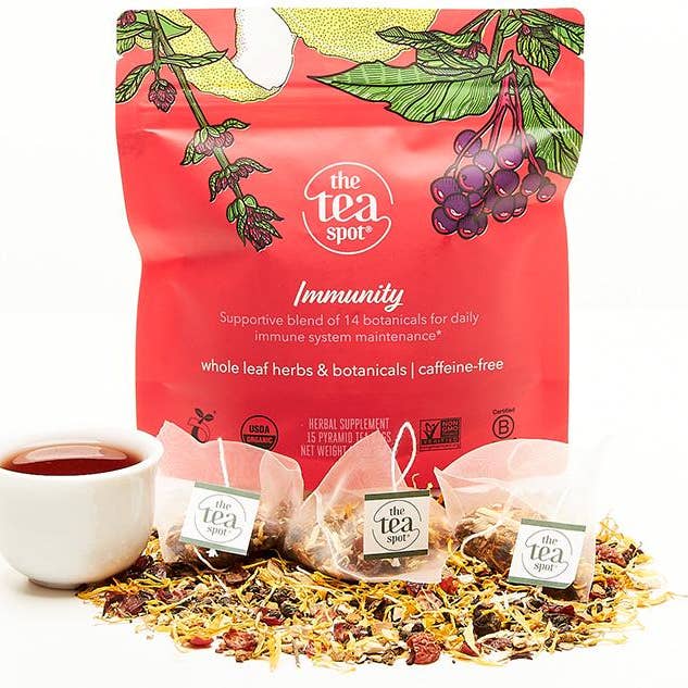 Immunity, Organic Herbal Tea -15 sachets each for wholesale by The Tea Spot