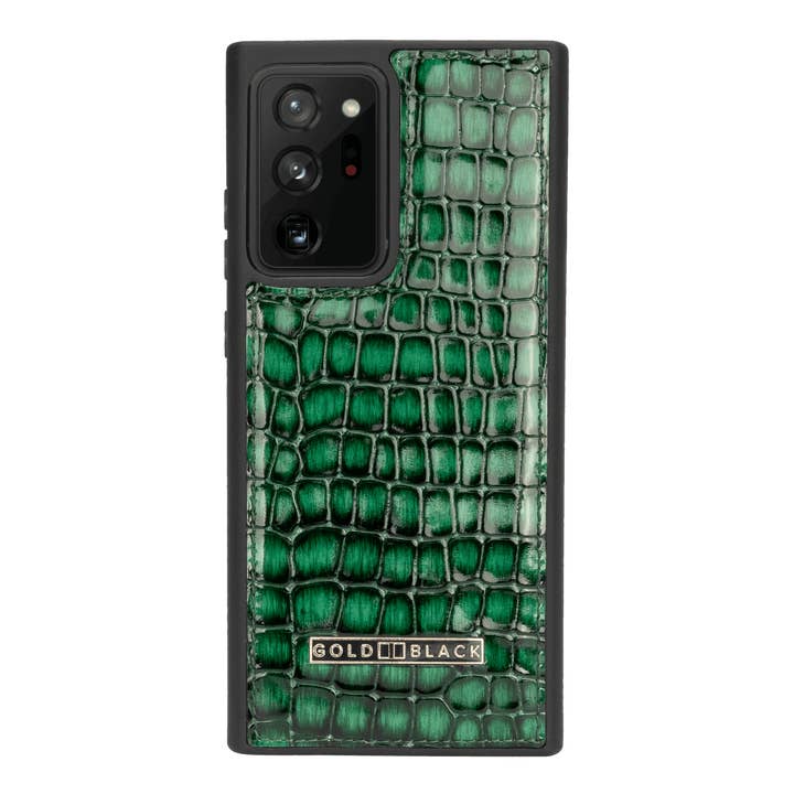 samsung note 20 ultra leren hoesje milano groen voor wholesale door GOLDBLACK
