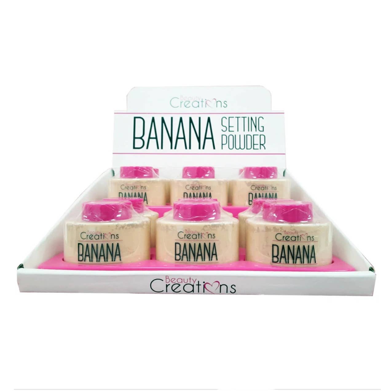 MYLASHXO - Wholesale Makeup Setting Spray/Powder - Beauty Creations Banana Setting Powder0