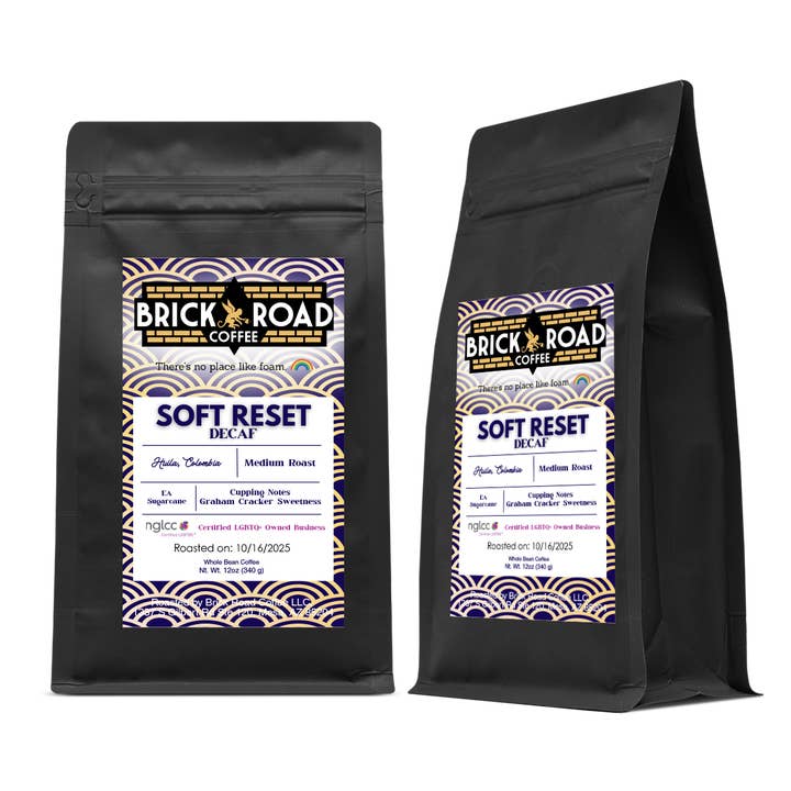 Blød Nulstilling Koffeinfri for engroshandel hos Brick Road Coffee