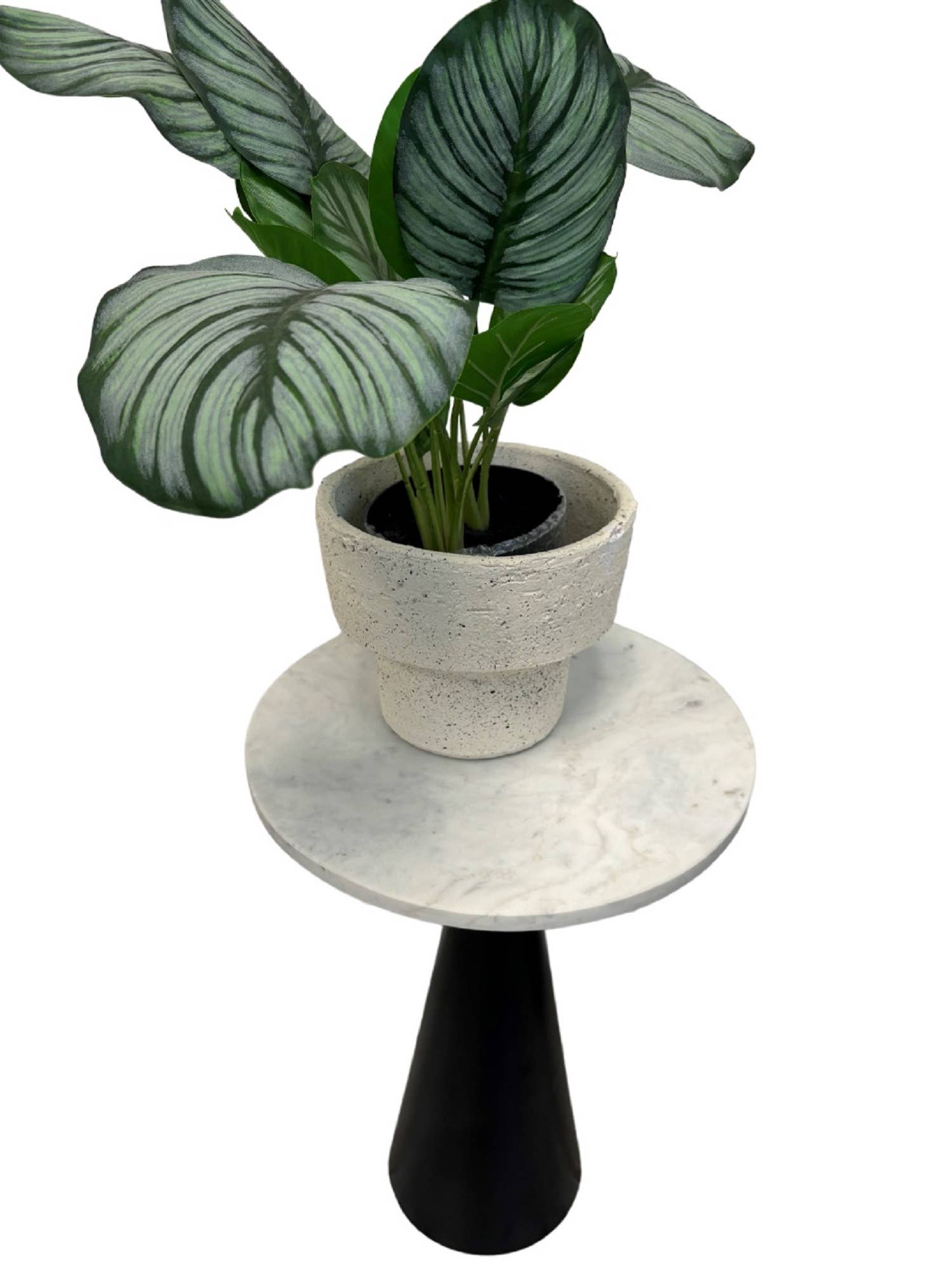 Multi Lg Round Marble Table 13.5"Dia for wholesale on Faire3