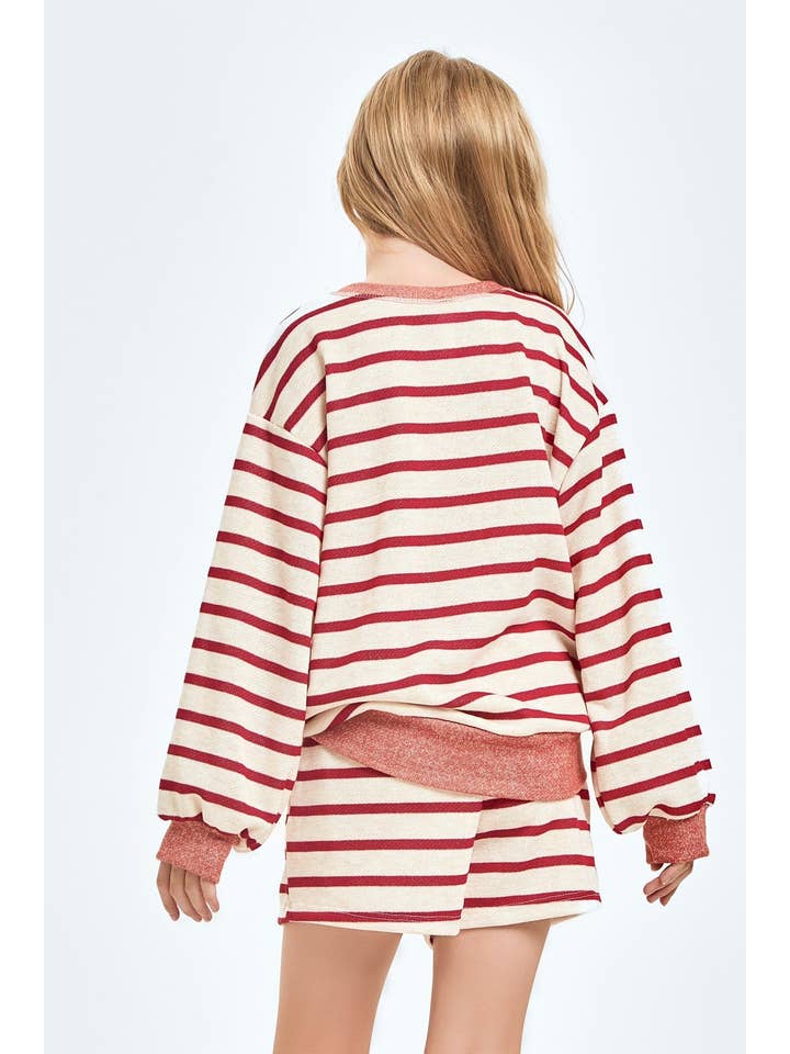Good Girl - Wholesale Sweatshirt - Kids - Stripe French Terry Sweatshirt20