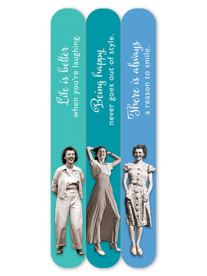 Being Happy Emery Boards for wholesale by Shannon Martin Design