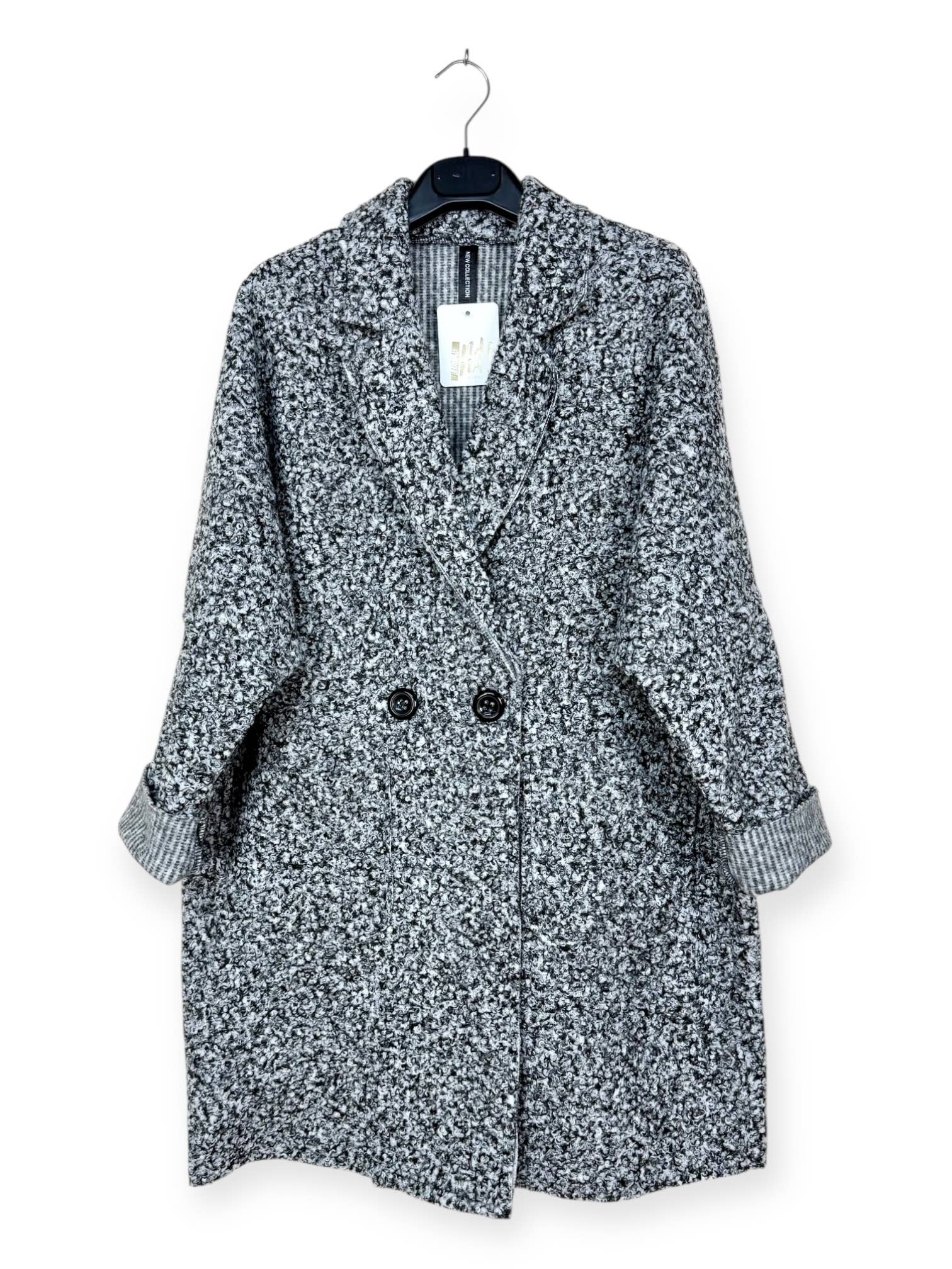 Lucky Nana - Wholesale Coat - Women's - AH 20803 - Double-Breasted Coat6