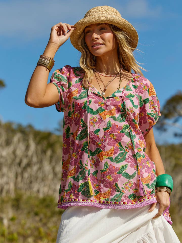 Naudic - Wholesale Blouse – Women’s - Sao Paulo Top Panama0