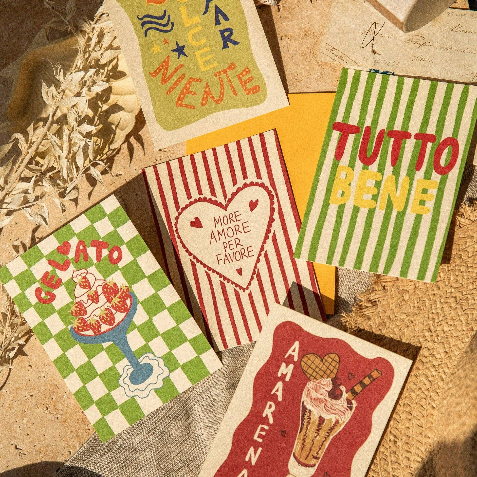 Studio Dolci - Wholesale Postcard - POSTCARD EVERYTHING IS FINE7