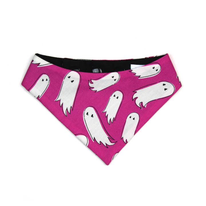 Ghost Halloween Pet Bandana - The Eeek! for wholesale by Dusidog