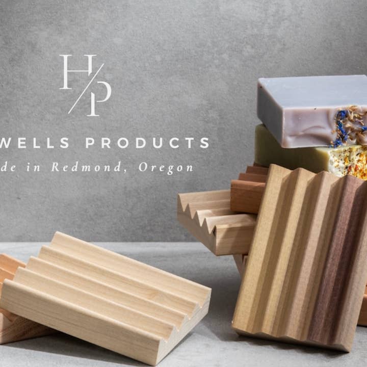 12 count soap dish SALE - $1.07 each - natural red alder for wholesale by Howells Wood Products