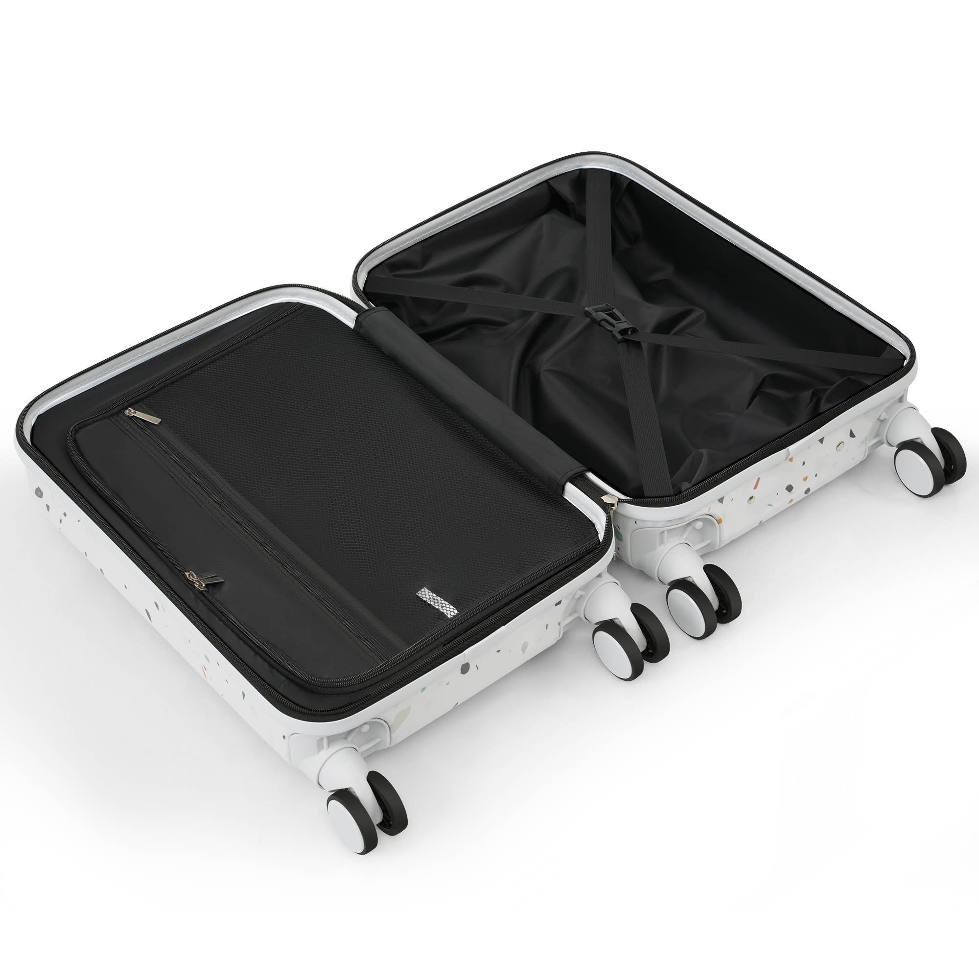 VTNG50 - Wholesale Luggage - Luggage Set of 3, 20, 24, 28inch with USB Port24