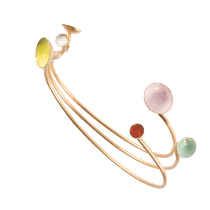 Ginger & VelVet - Venta al por mayor Pulseras tipo brazalete - Pulsera Face1