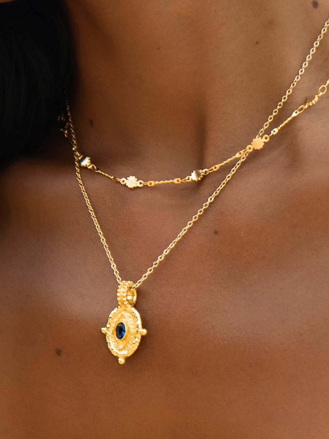 Formation Co. Jewellery - Wholesale Pendant/Charm Necklace - INDUS SAPPHIRE NECKLACE1