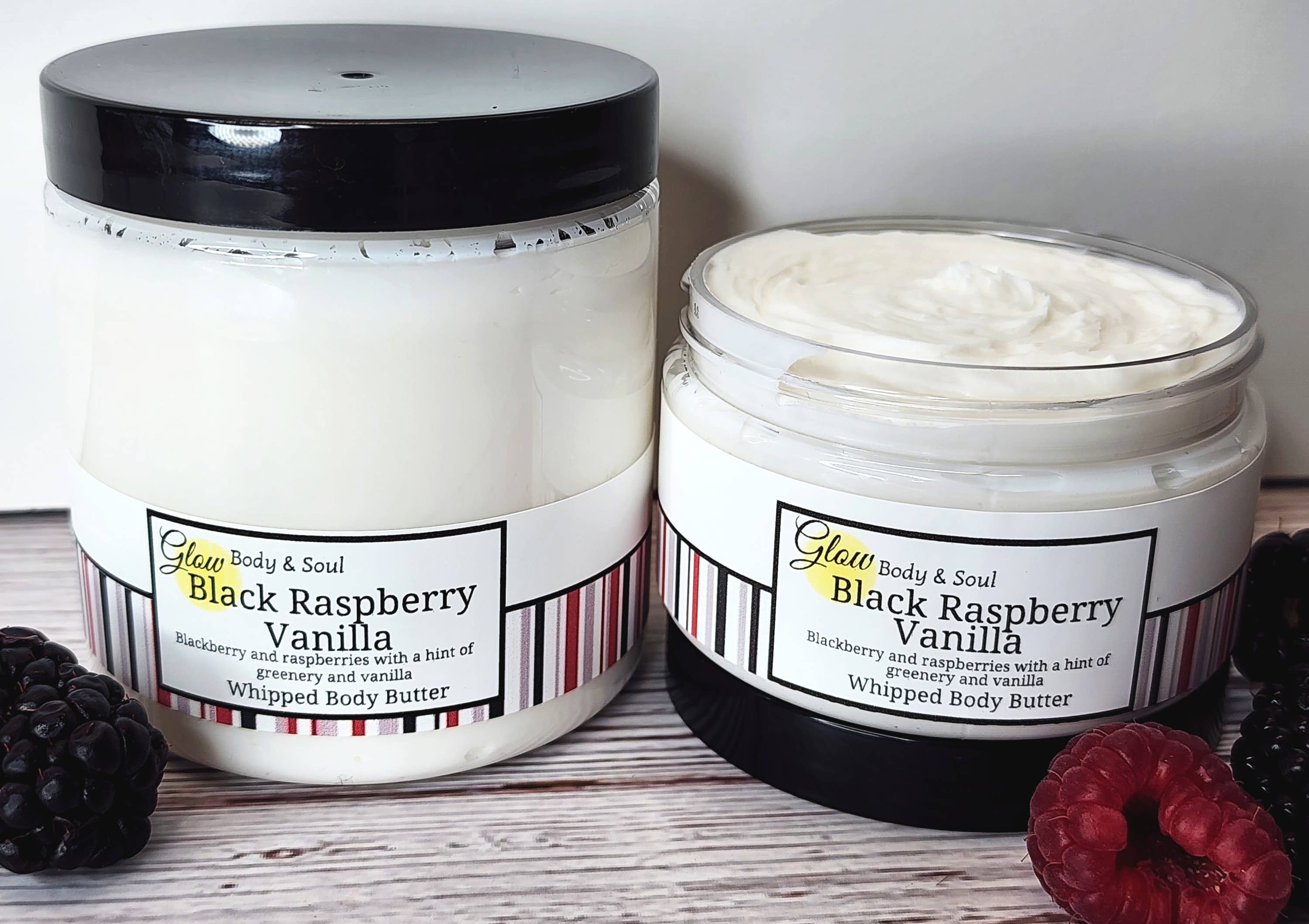 Glow Body and Soul - Wholesale Body Balm/Butter - Black Raspberry Vanilla Body Butter Paraben Free Body Butter2