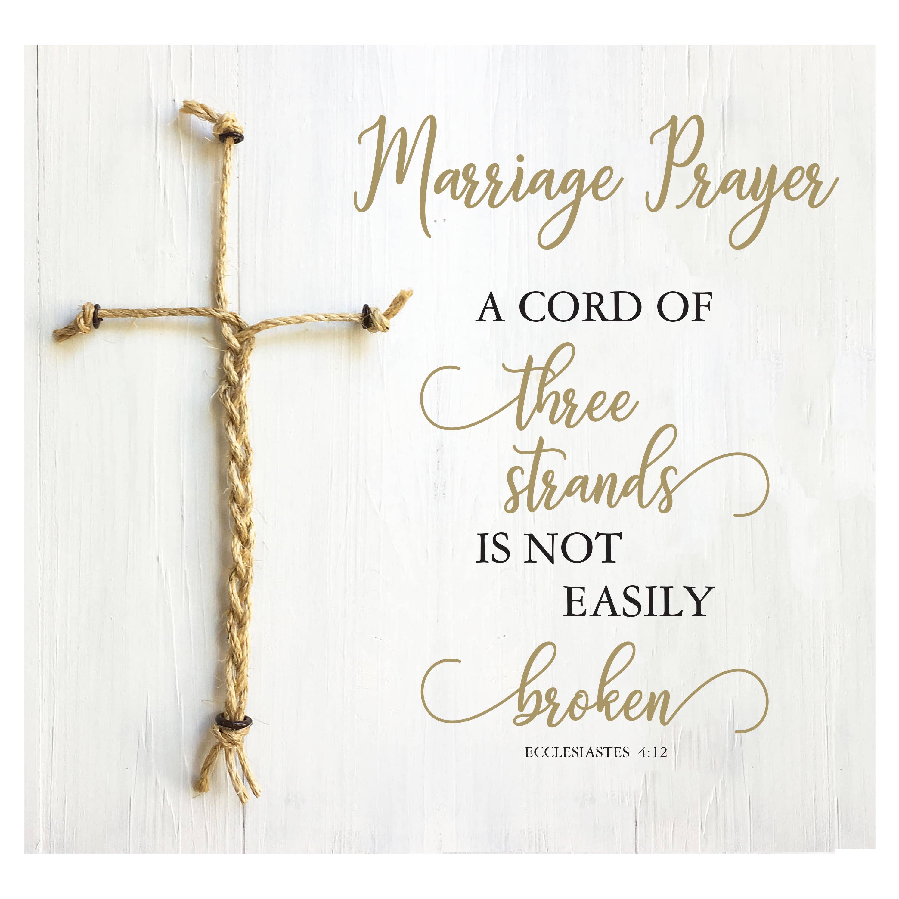 Abbey + CA Gift - Wholesale Plaque - Cord of Three Strands Plaque1