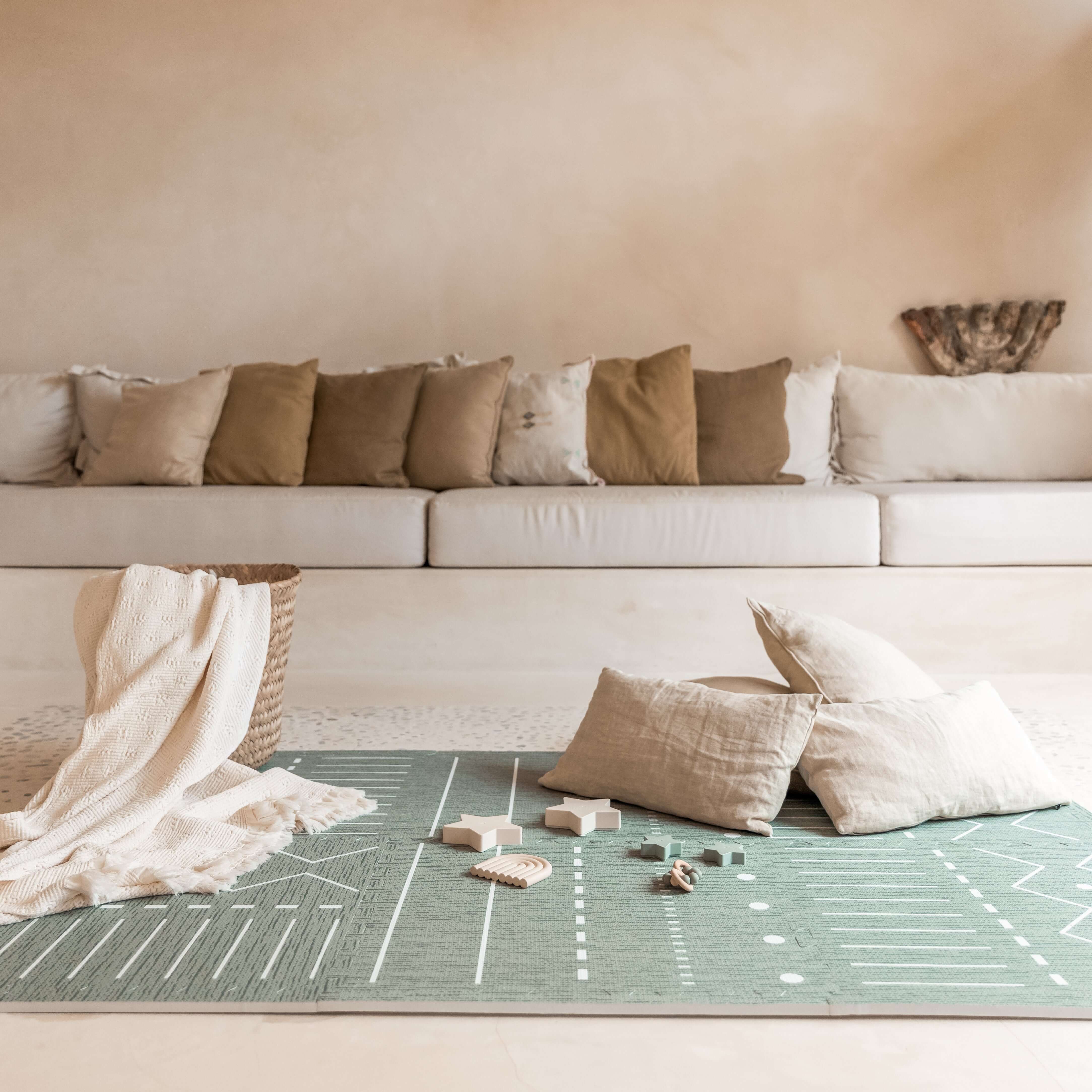 Toddlekind - Wholesale Play Mat - Kids & Baby - Haven Playmat | Berber - Moss7