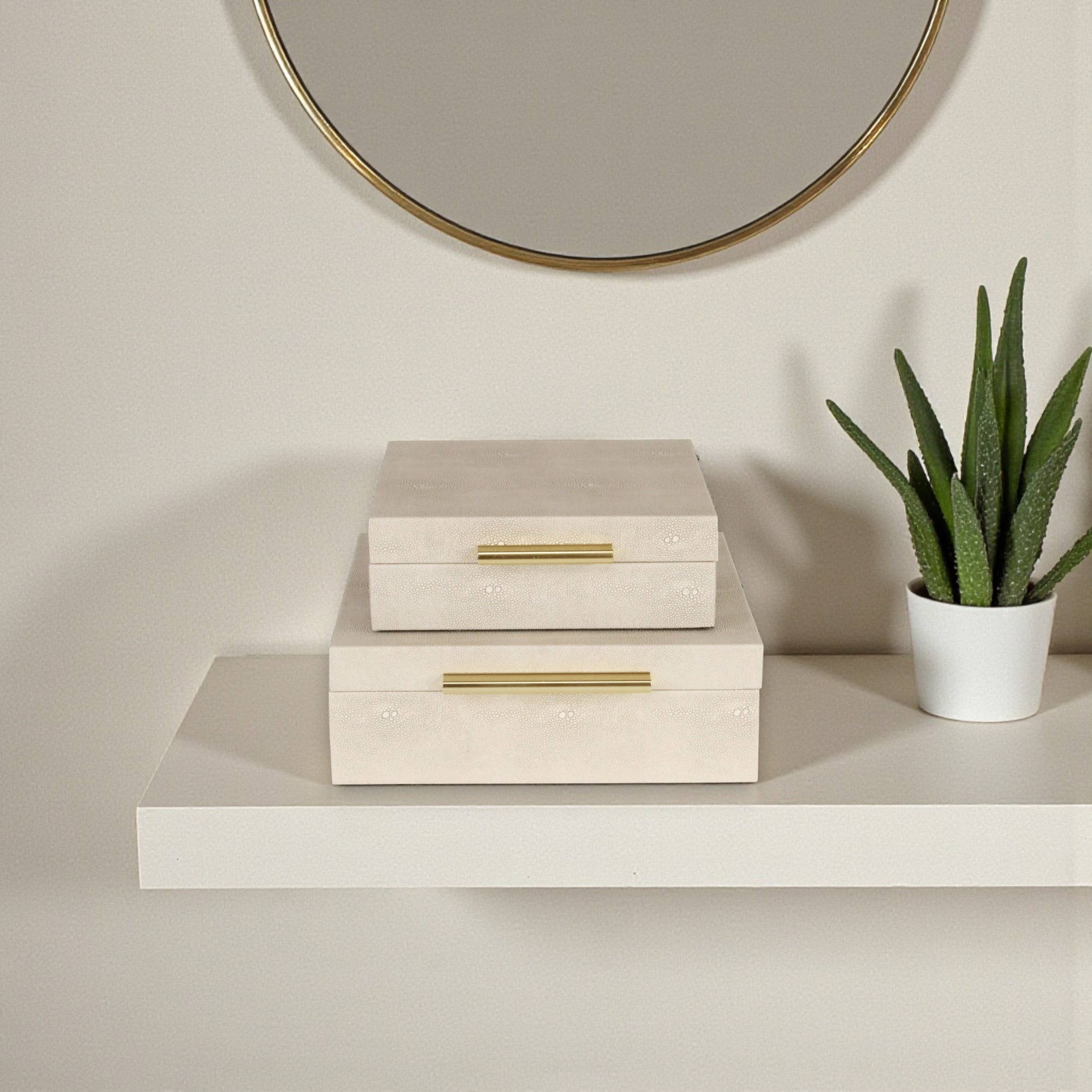 Cheungs Home Decor - Wholesale Decorative Box - Lusan Square Decorative Box Set37