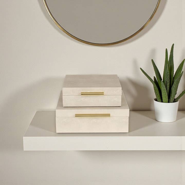 Cheungs Home Decor - Wholesale Decorative Box - Lusan Square Decorative Box Set37